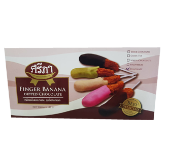 กล้วยเล็บมือนางอบชุบสตอเบอรี่